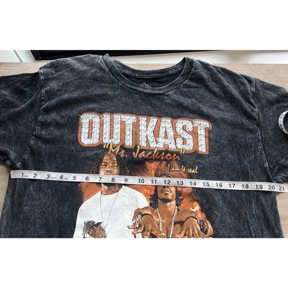Outkast Band " Sorry Ms. Jackson " T Shirt Size Large Rap Hip hop Black Andre - Picture 5 of 6